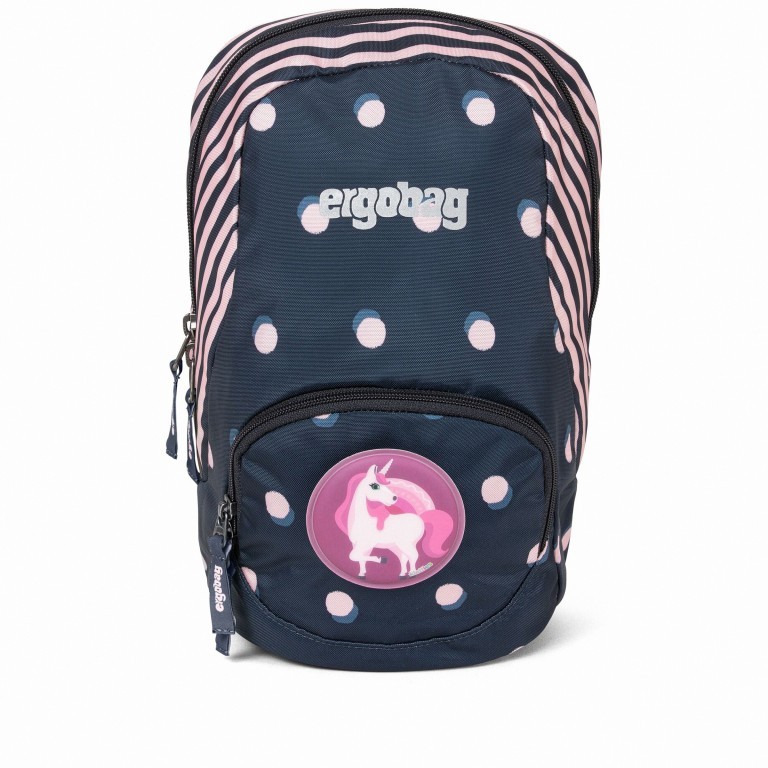 Kinderrucksack Ease Small Bärbel, Farbe: blau/petrol, Marke: Ergobag, EAN: 4057081074075, Abmessungen in cm: 18.5x30x18.5, Bild 2 von 5