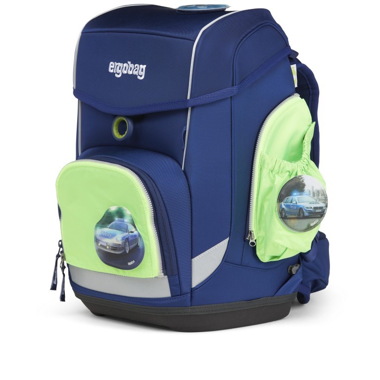 Sicherheitsset Universal Seitentaschen Zip-Set Grün, Farbe: grün/oliv, Marke: Ergobag, EAN: 4057081121953, Bild 3 von 3