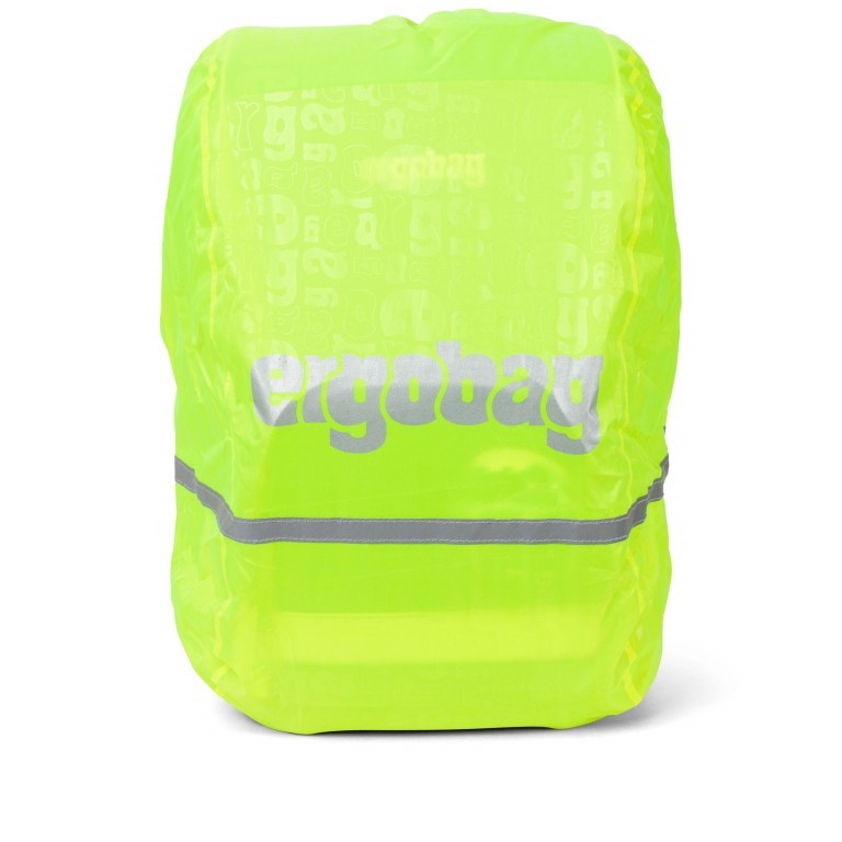 Regencape Shiny Gelb, Farbe: gelb, Marke: Ergobag, EAN: 4057081079070, Abmessungen in cm: 24x31x5, Bild 1 von 3