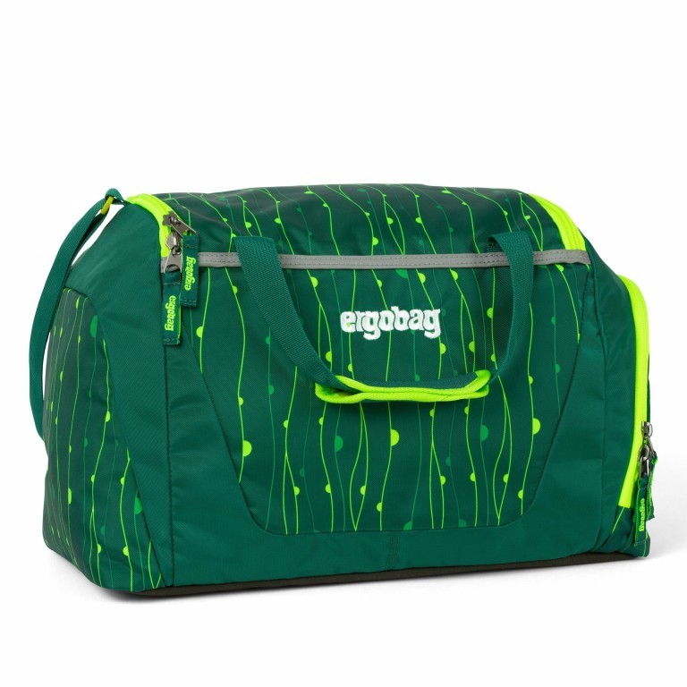 Sporttasche Lumi Edition RambazamBär, Farbe: grün/oliv, Marke: Ergobag, EAN: 4057081120581, Abmessungen in cm: 40x20x25, Bild 1 von 1