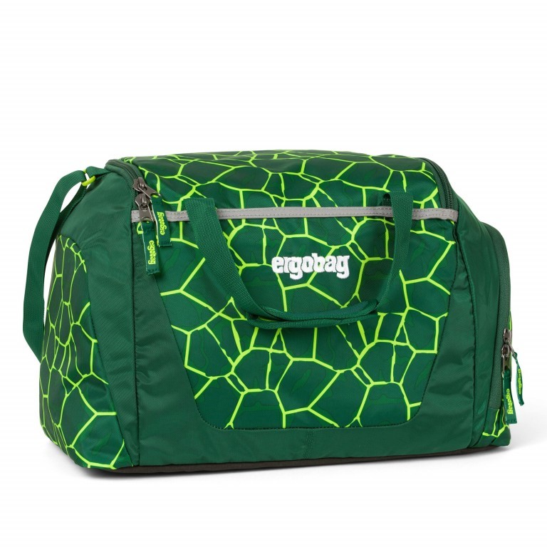 Sporttasche BärRex, Farbe: grün/oliv, Marke: Ergobag, EAN: 4057081052172, Abmessungen in cm: 40x20x25, Bild 1 von 2