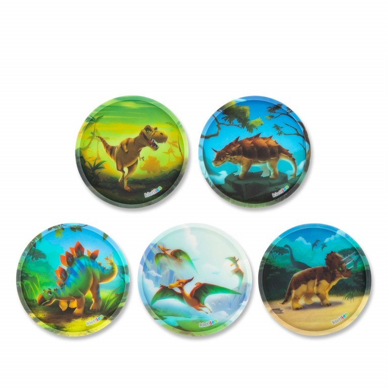 Klettie Set Dinosaurier, Farbe: bunt, Marke: Ergobag, EAN: 4057081053377, Bild 1 von 1