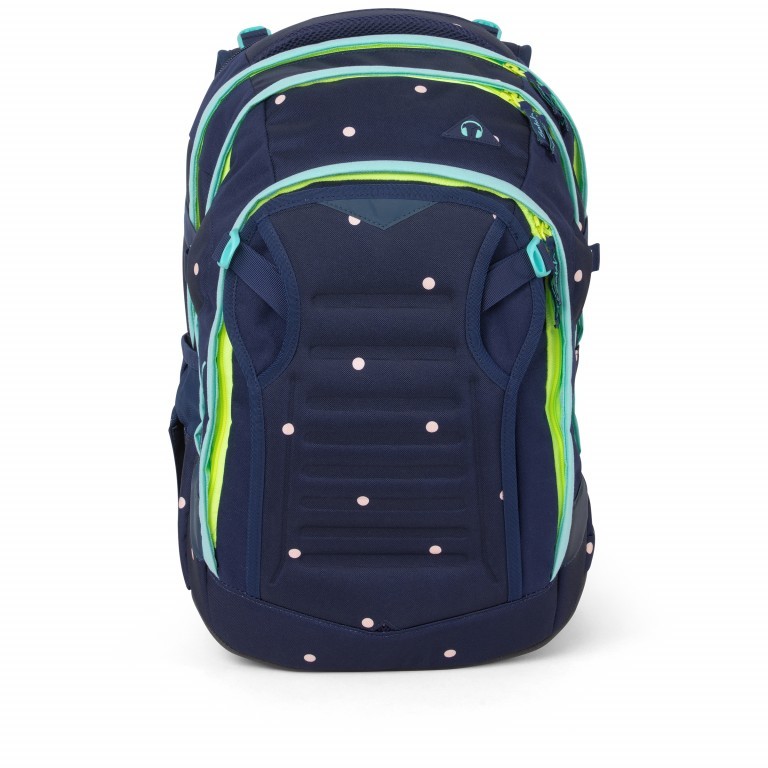 Rucksack Match Pretty Confetti, Farbe: blau/petrol, Marke: Satch, EAN: 4057081072187, Bild 1 von 14