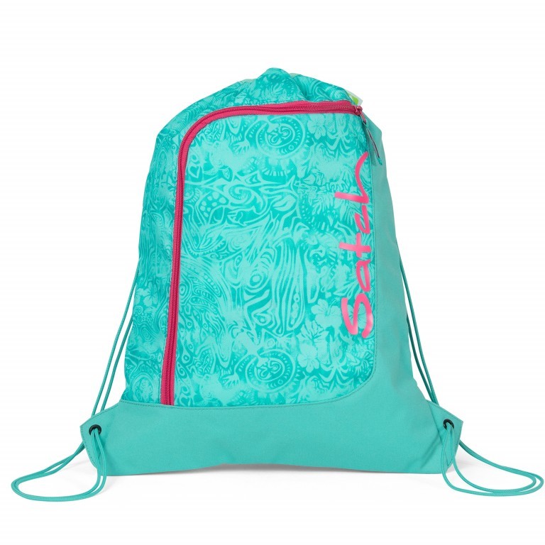 Sportbeutel Aloha Mint, Farbe: grün/oliv, Marke: Satch, EAN: 4057081057993, Abmessungen in cm: 33x44x1, Bild 1 von 4