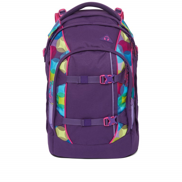 Rucksack Pack Sunny Beats, Farbe: flieder/lila, Marke: Satch, EAN: 4057081057566, Abmessungen in cm: 30x45x22, Bild 1 von 17