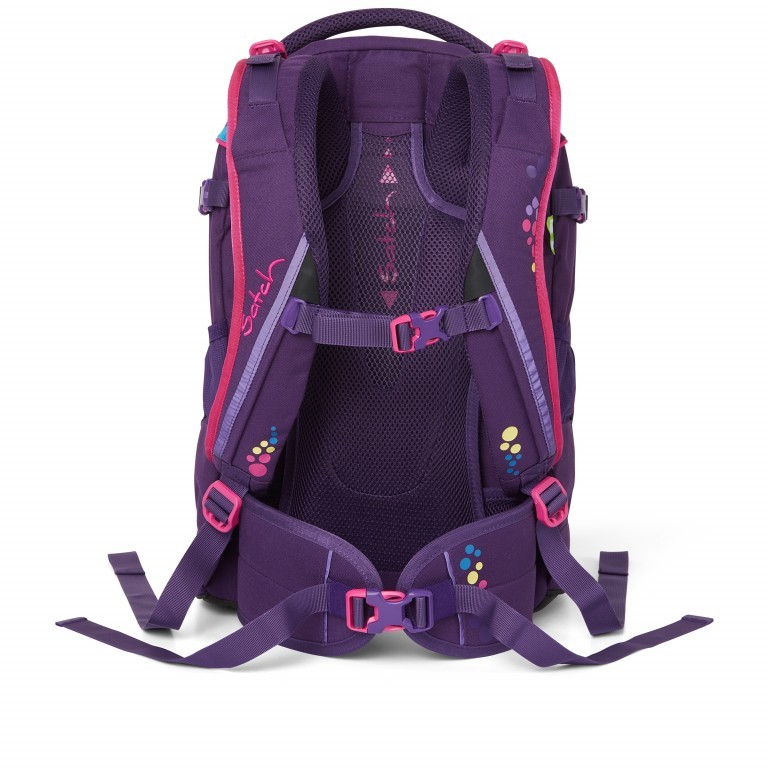 Rucksack Pack Sunny Beats, Farbe: flieder/lila, Marke: Satch, EAN: 4057081057566, Abmessungen in cm: 30x45x22, Bild 5 von 17