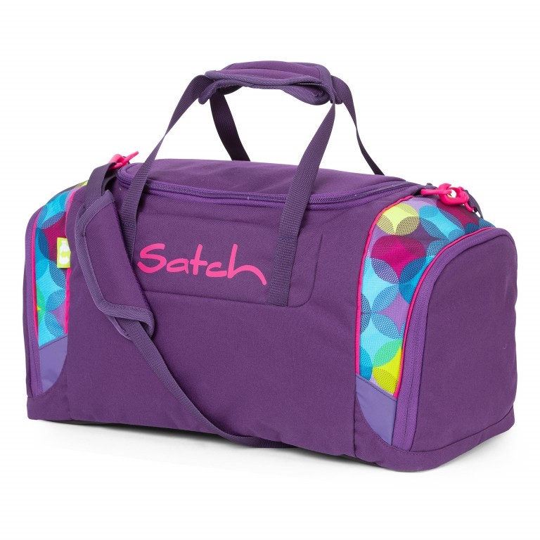 Sporttasche Sunny Beats, Farbe: flieder/lila, Marke: Satch, EAN: 4057081057740, Abmessungen in cm: 45x25x25, Bild 1 von 5