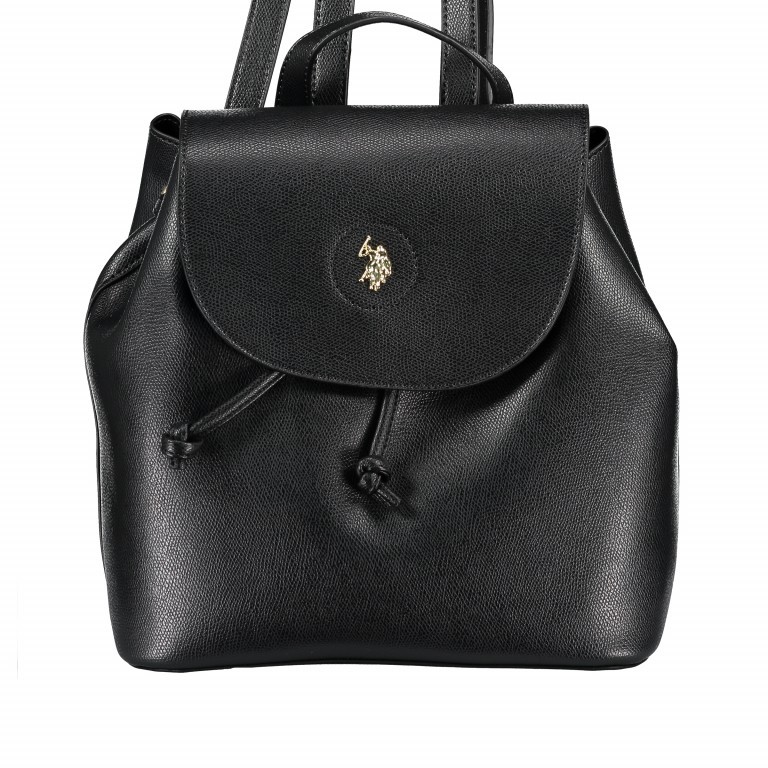Rucksack Jones Black, Farbe: schwarz, Marke: U.S. Polo Assn., EAN: 8052792790494, Abmessungen in cm: 24x25x15, Bild 1 von 10