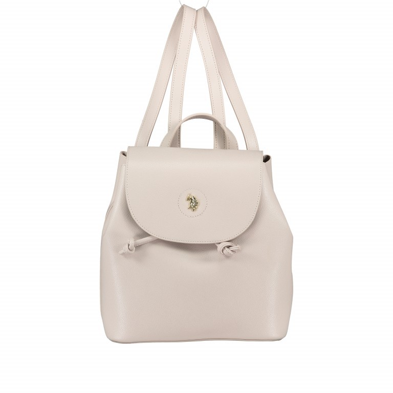 Rucksack Jones Beige, Farbe: beige, Marke: U.S. Polo Assn., EAN: 8052792790548, Abmessungen in cm: 24x25x15, Bild 2 von 10
