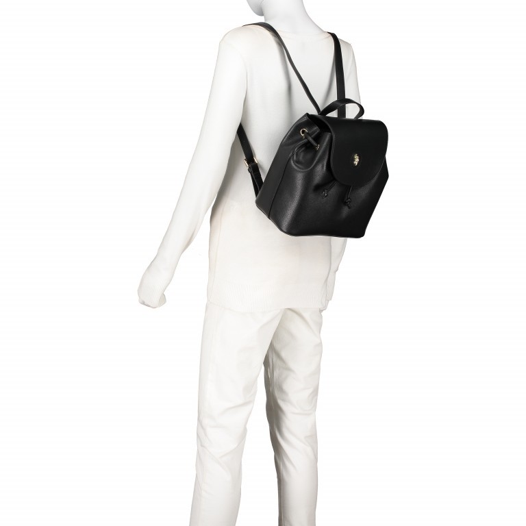 Rucksack Jones Beige, Farbe: beige, Marke: U.S. Polo Assn., EAN: 8052792790548, Abmessungen in cm: 24x25x15, Bild 6 von 10