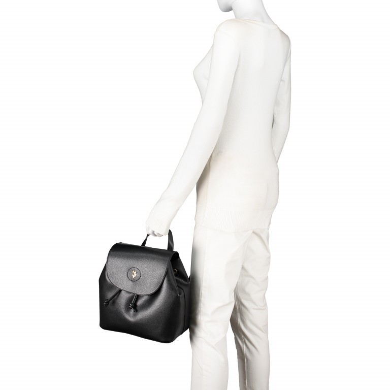 Rucksack Jones Beige, Farbe: beige, Marke: U.S. Polo Assn., EAN: 8052792790548, Abmessungen in cm: 24x25x15, Bild 8 von 10