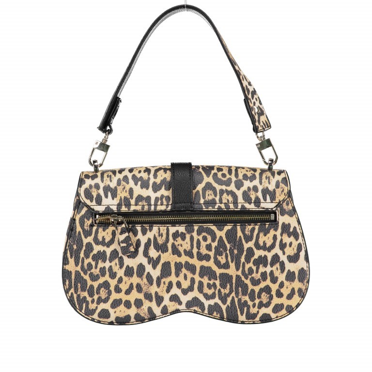 Umhängetasche Leopard, Farbe: cognac, Marke: Guess, EAN: 0190231312840, Abmessungen in cm: 28x18x8, Bild 3 von 10