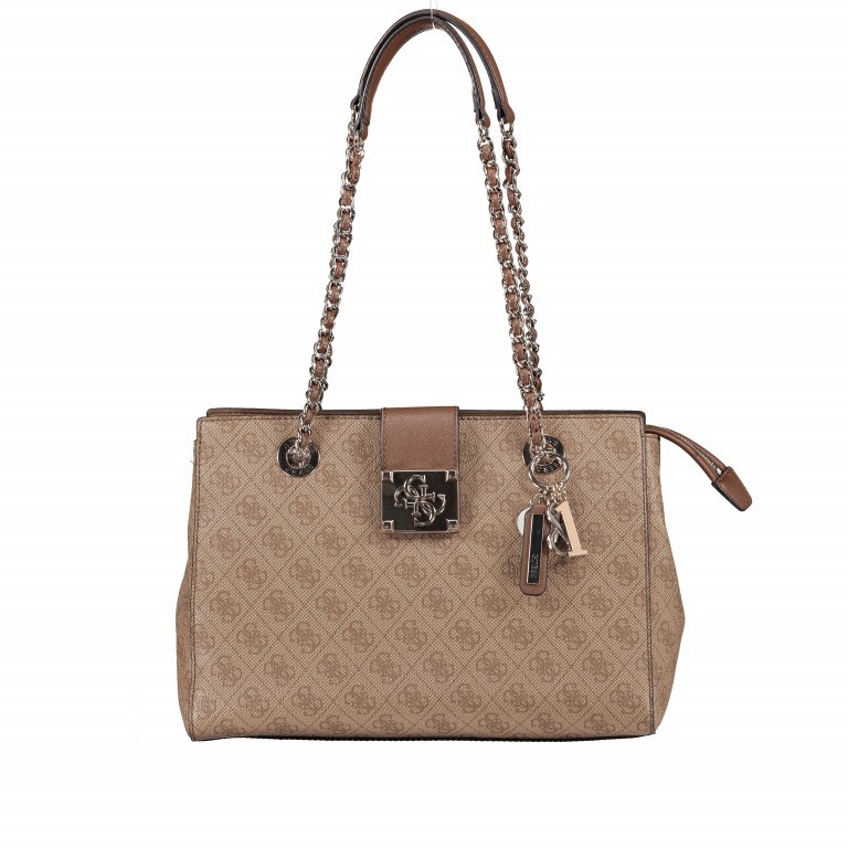 Shopper Brown, Farbe: cognac, Marke: Guess, EAN: 0190231313960, Abmessungen in cm: 32x22x13, Bild 1 von 9