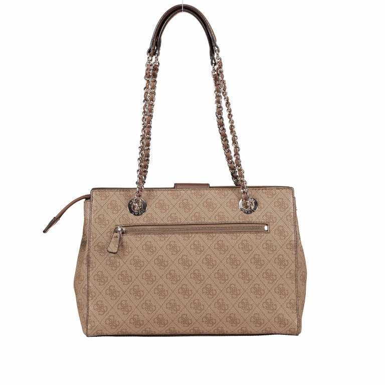 Shopper Brown, Farbe: cognac, Marke: Guess, EAN: 0190231313960, Abmessungen in cm: 32x22x13, Bild 3 von 9