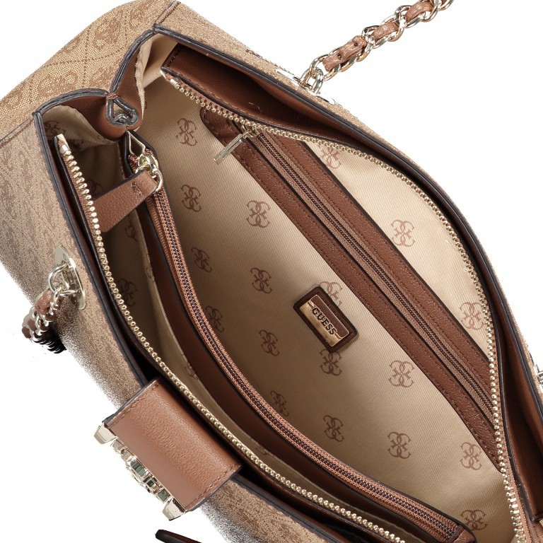 Shopper Brown, Farbe: cognac, Marke: Guess, EAN: 0190231313960, Abmessungen in cm: 32x22x13, Bild 7 von 9