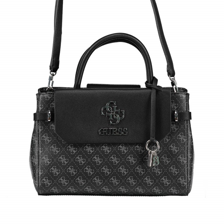 Handtasche Coal, Farbe: anthrazit, Marke: Guess, EAN: 0190231354949, Abmessungen in cm: 31x22x14, Bild 9 von 10
