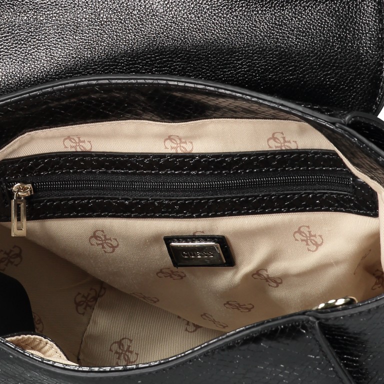 Umhängetasche Black, Farbe: schwarz, Marke: Guess, EAN: 0190231309666, Abmessungen in cm: 20.5x18x12, Bild 7 von 8
