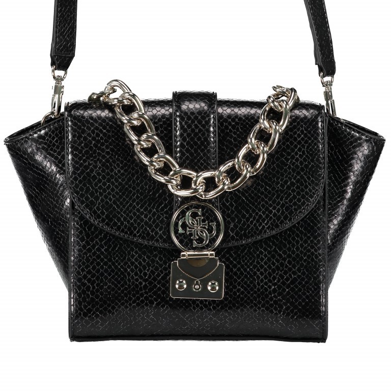 Umhängetasche Black, Farbe: schwarz, Marke: Guess, EAN: 0190231309666, Abmessungen in cm: 20.5x18x12, Bild 8 von 8