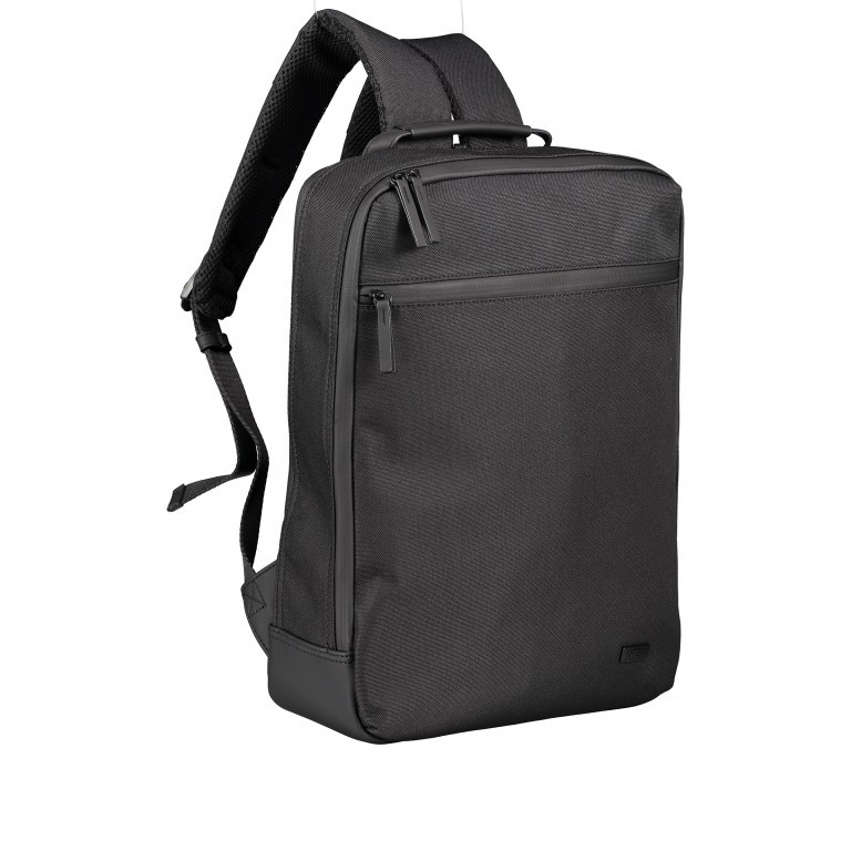 Rucksack Helsinki Black, Farbe: schwarz, Marke: Jost, EAN: 4025307757323, Abmessungen in cm: 30x42x13, Bild 2 von 9