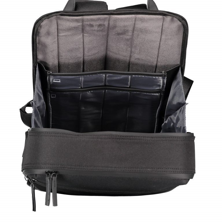 Rucksack Helsinki Black, Farbe: schwarz, Marke: Jost, EAN: 4025307757323, Abmessungen in cm: 30x42x13, Bild 6 von 9