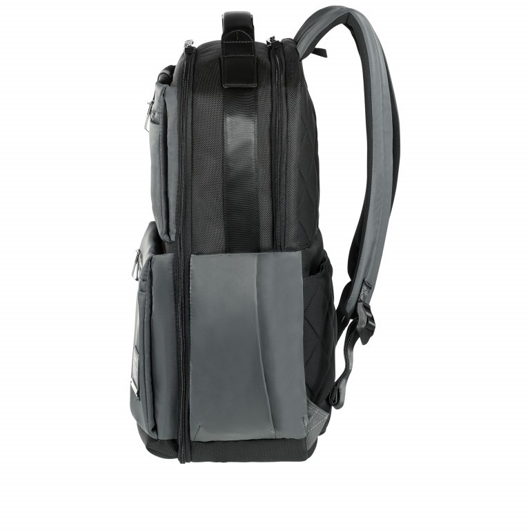 Rucksack Openroad Weekender Backpack 17.3 Zoll mit Smart Sleeve Eclipse Grey, Farbe: anthrazit, Marke: Samsonite, Abmessungen in cm: 39x48x26, Bild 3 von 17