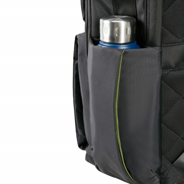 Rucksack Openroad Weekender Backpack 17.3 Zoll mit Smart Sleeve Eclipse Grey, Farbe: anthrazit, Marke: Samsonite, Abmessungen in cm: 39x48x26, Bild 11 von 17