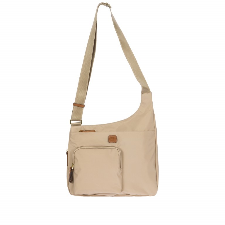 Umhängetasche X-BAG & X-Travel Desert, Farbe: beige, Marke: Brics, EAN: 8016623129891, Abmessungen in cm: 32x28x8, Bild 1 von 7