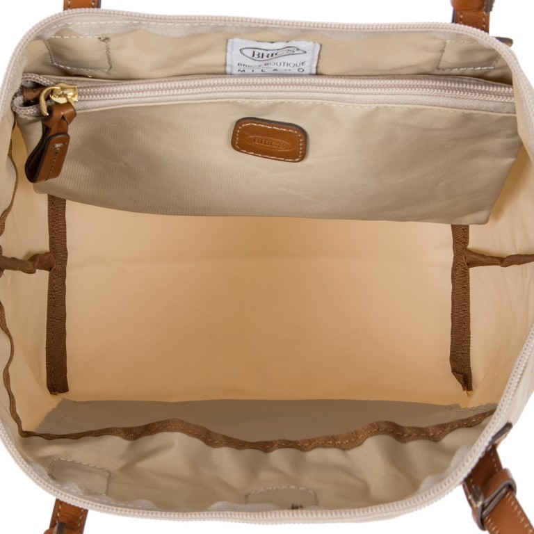 Shopper X-BAG & X-Travel 3 in 1 Größe M Desert, Farbe: beige, Marke: Brics, EAN: 8016623130132, Abmessungen in cm: 30x26x16, Bild 6 von 7