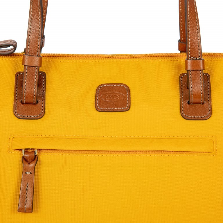 Shopper X-BAG & X-Travel 3 in 1 Größe S Sun, Farbe: gelb, Marke: Brics, EAN: 8016623130170, Abmessungen in cm: 39x24x17, Bild 7 von 7