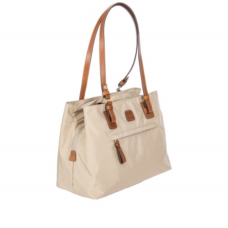 Shopper X-BAG & X-Travel 3 Fächer Größe M Desert, Farbe: beige, Marke: Brics, EAN: 8016623130248, Abmessungen in cm: 32x25x15, Bild 2 von 7