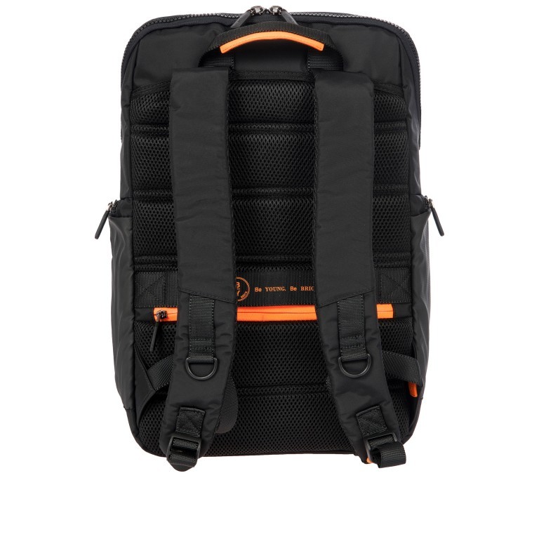 Rucksack B|Y by Brics Eolo mit Laptopfach Oliva, Farbe: grün/oliv, Marke: Brics, EAN: 8016623127842, Abmessungen in cm: 29x47x19, Bild 5 von 12