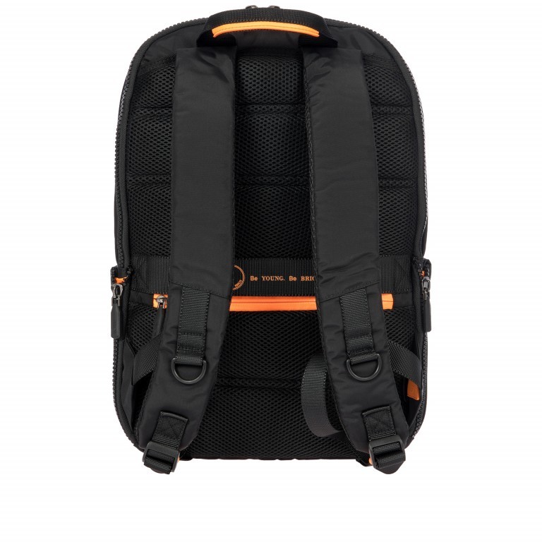 Rucksack B|Y by Brics Eolo mit Laptopfach Nero, Farbe: schwarz, Marke: Brics, EAN: 8016623127880, Abmessungen in cm: 26.5x32x3, Bild 5 von 11