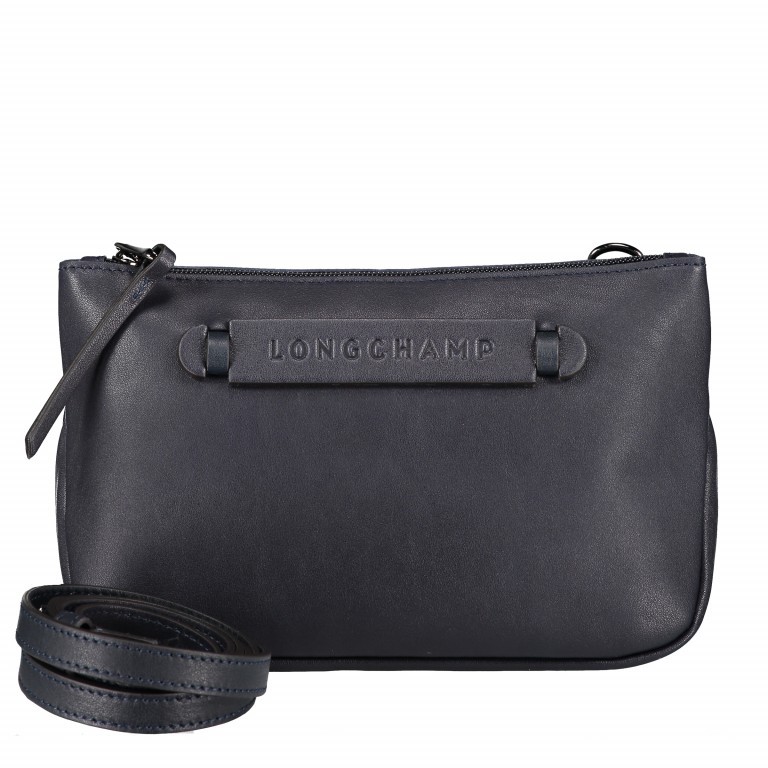 Umhängetasche 3D 770-2091 Dunkelblau, Farbe: blau/petrol, Marke: Longchamp, EAN: 3597921691822, Abmessungen in cm: 23x15x8, Bild 1 von 1
