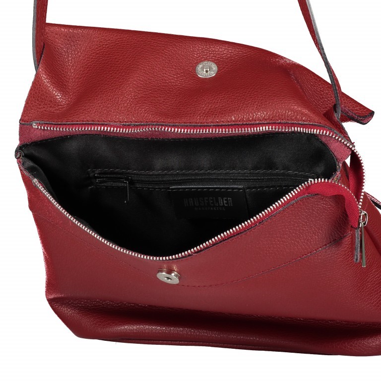 Rucksack / Beuteltasche Dollaro Rot, Farbe: rot/weinrot, Marke: Hausfelder Manufaktur, EAN: 4065646003231, Bild 11 von 12