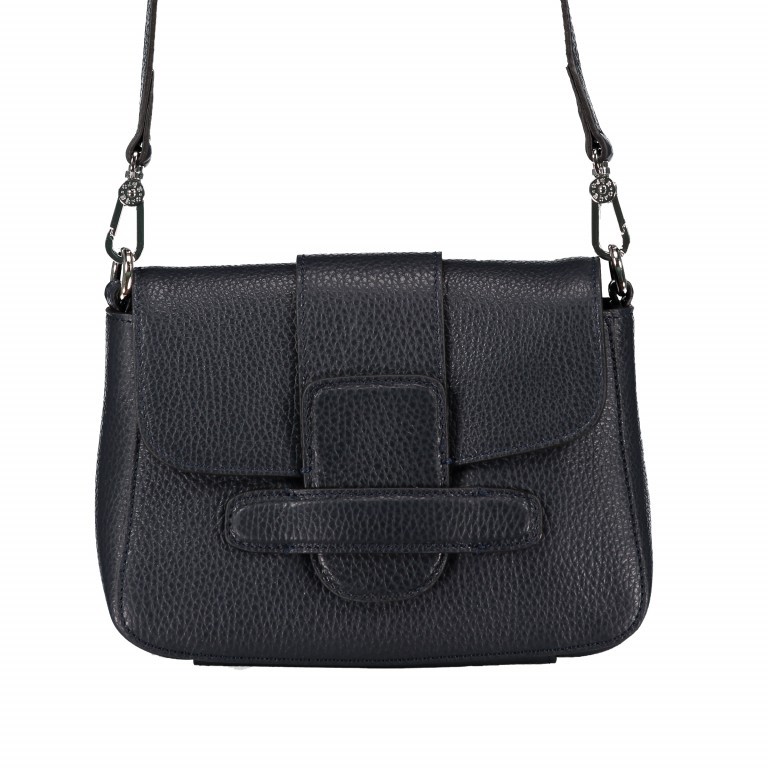 Schultertasche Adria Camilla Navy, Farbe: blau/petrol, Marke: Abro, EAN: 4061724227469, Abmessungen in cm: 21x16x7, Bild 1 von 6