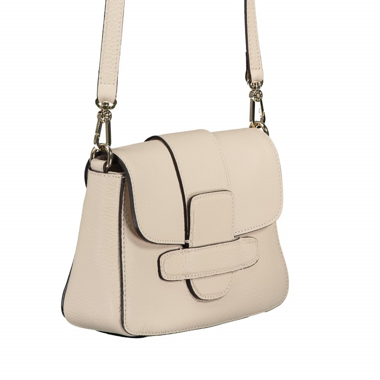 Schultertasche Adria Camilla Ivory, Farbe: beige, Marke: Abro, EAN: 4061724227636, Abmessungen in cm: 21x16x7, Bild 2 von 7