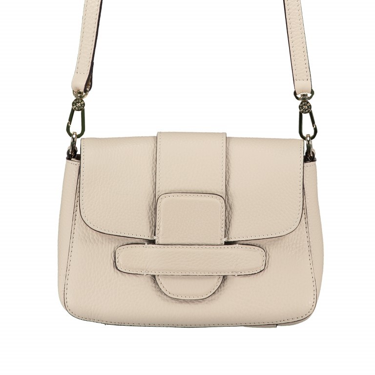 Schultertasche Adria Camilla Ivory, Farbe: beige, Marke: Abro, EAN: 4061724227636, Abmessungen in cm: 21x16x7, Bild 1 von 7