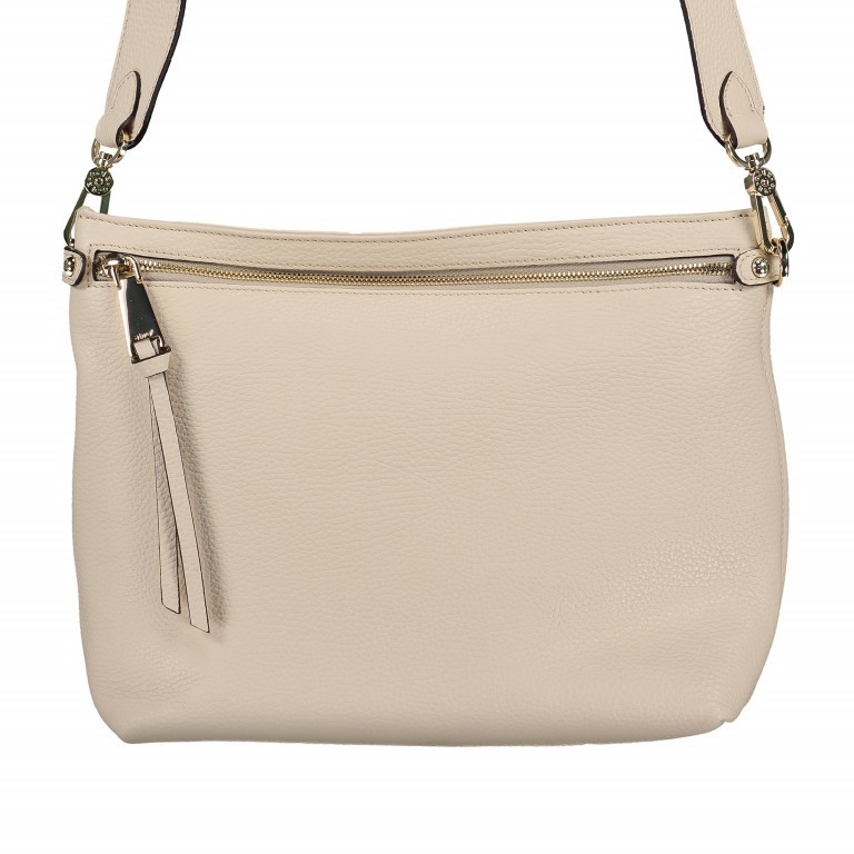 Schultertasche Adria Ivory, Farbe: beige, Marke: Abro, EAN: 4061724222280, Abmessungen in cm: 30x23x10, Bild 1 von 6