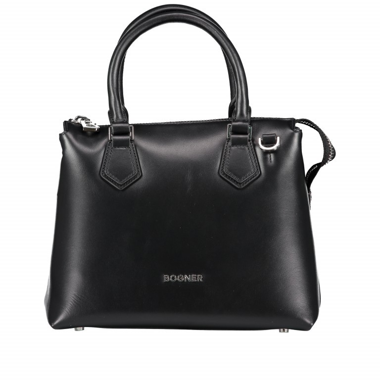 Tasche Sankt Moritz Frida SHZ Schwarz, Farbe: schwarz, Marke: Bogner, EAN: 4053533795024, Abmessungen in cm: 27x22x12, Bild 1 von 6