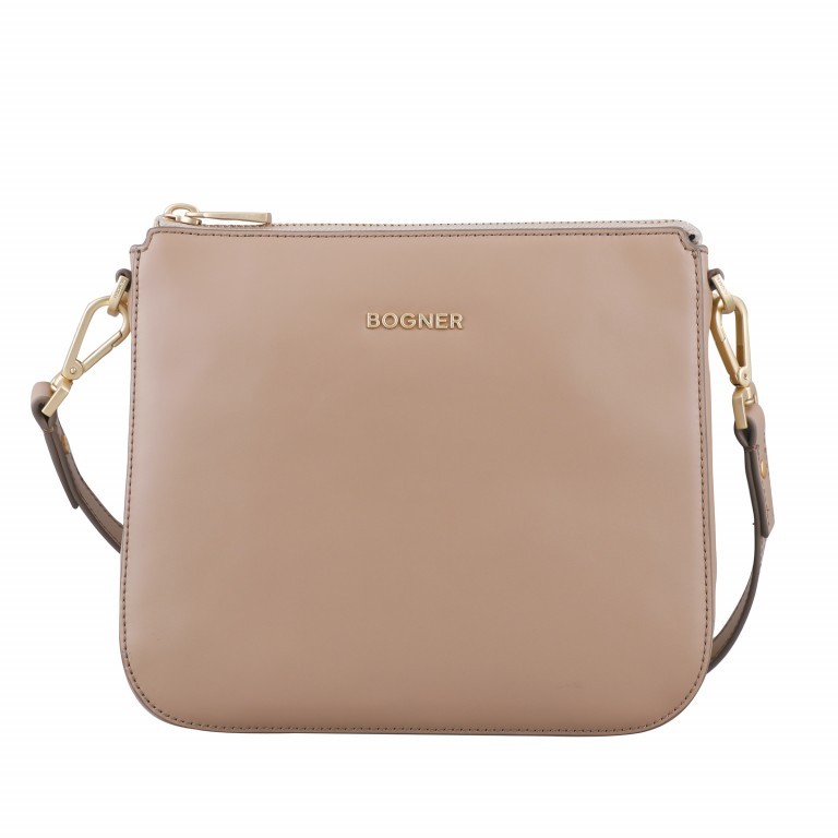 Umhängetasche Sankt Moritz Hedwig Camel, Farbe: cognac, Marke: Bogner, EAN: 4053533795086, Abmessungen in cm: 25x22x5.5, Bild 1 von 6
