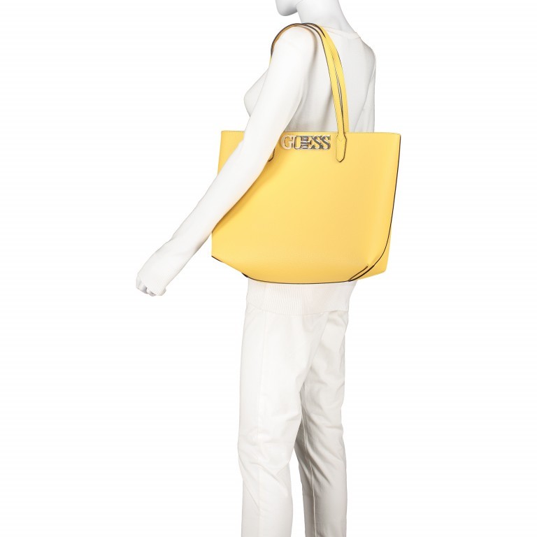 Shopper Uptown Chic Bag in Bag Yellow, Farbe: gelb, Marke: Guess, EAN: 0190231318699, Abmessungen in cm: 39x30.5x11.5, Bild 4 von 10