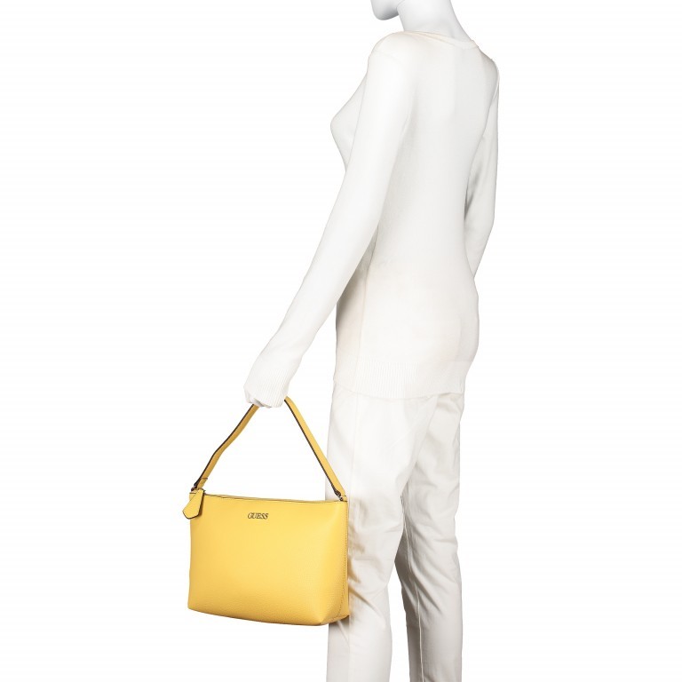 Shopper Uptown Chic Bag in Bag Yellow, Farbe: gelb, Marke: Guess, EAN: 0190231318699, Abmessungen in cm: 39x30.5x11.5, Bild 9 von 10