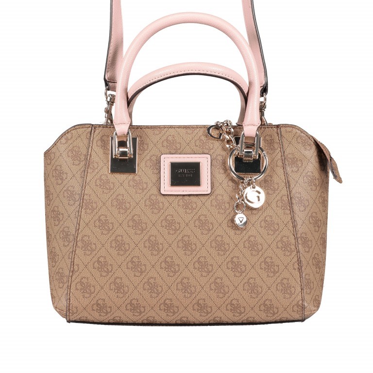 Handtasche Brown Multi, Farbe: braun, Marke: Guess, EAN: 0190231337942, Abmessungen in cm: 28x22x13, Bild 9 von 9