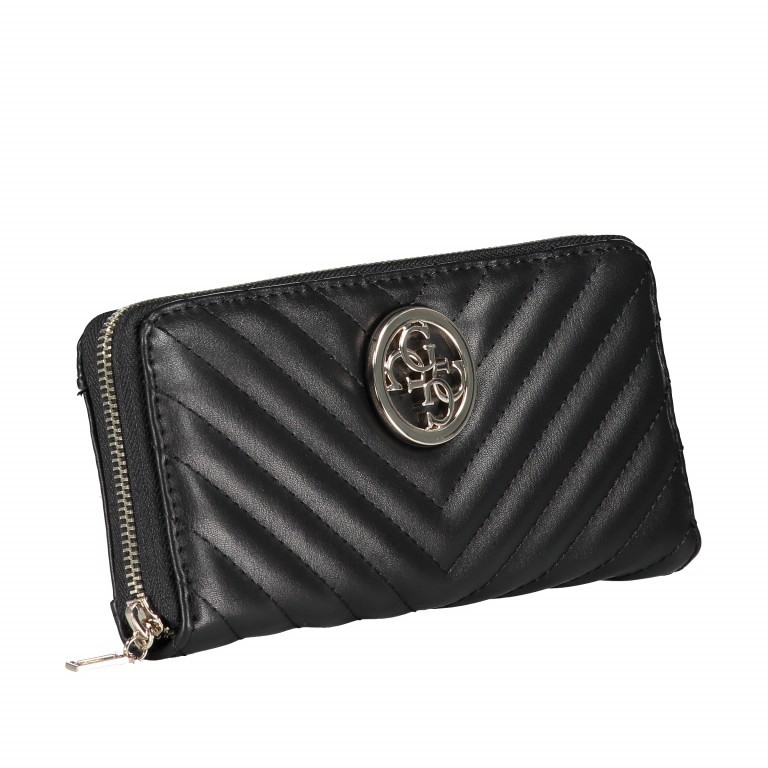 Geldbörse Black, Farbe: schwarz, Marke: Guess, EAN: 0190231335443, Abmessungen in cm: 20.5x10x2.5, Bild 2 von 6
