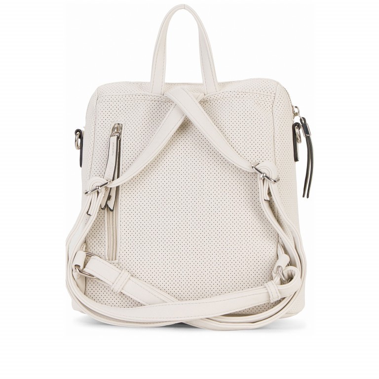 Rucksack Romy Hetty Ecru, Farbe: weiß, Marke: Suri Frey, EAN: 4056185112263, Abmessungen in cm: 27x25x16, Bild 4 von 8
