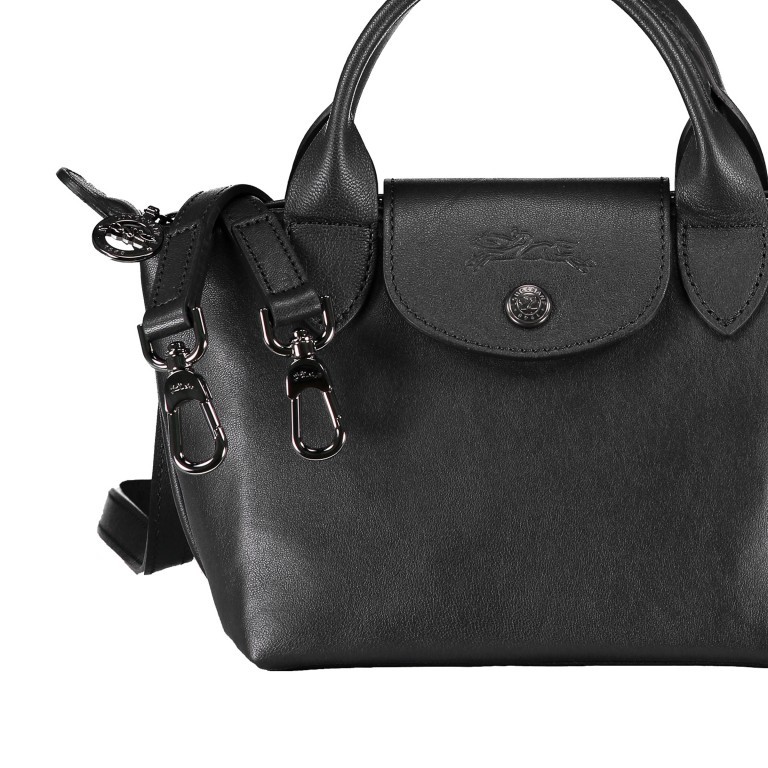 Handtasche Le Pliage Xtra Handtasche XS Schwarz, Farbe: schwarz, Marke: Longchamp, EAN: 3597921824381, Abmessungen in cm: 17x14x10, Bild 2 von 3