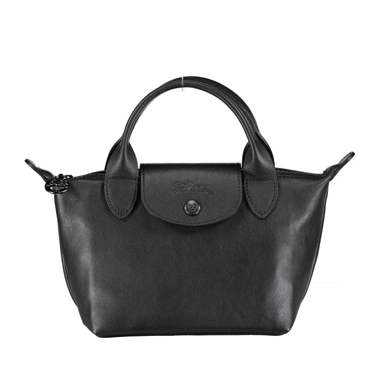 Handtasche Le Pliage Xtra Handtasche XS Schwarz, Farbe: schwarz, Marke: Longchamp, EAN: 3597921824381, Abmessungen in cm: 17x14x10, Bild 1 von 3