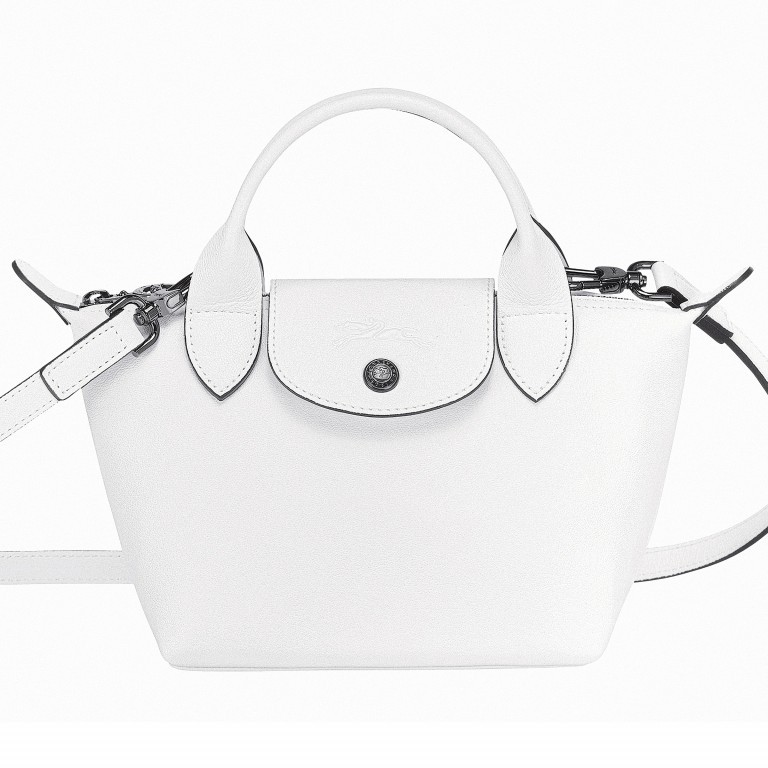 Handtasche Le Pliage Xtra Handtasche XS Weiß, Farbe: weiß, Marke: Longchamp, EAN: 3597921824404, Abmessungen in cm: 17x14x10, Bild 1 von 1