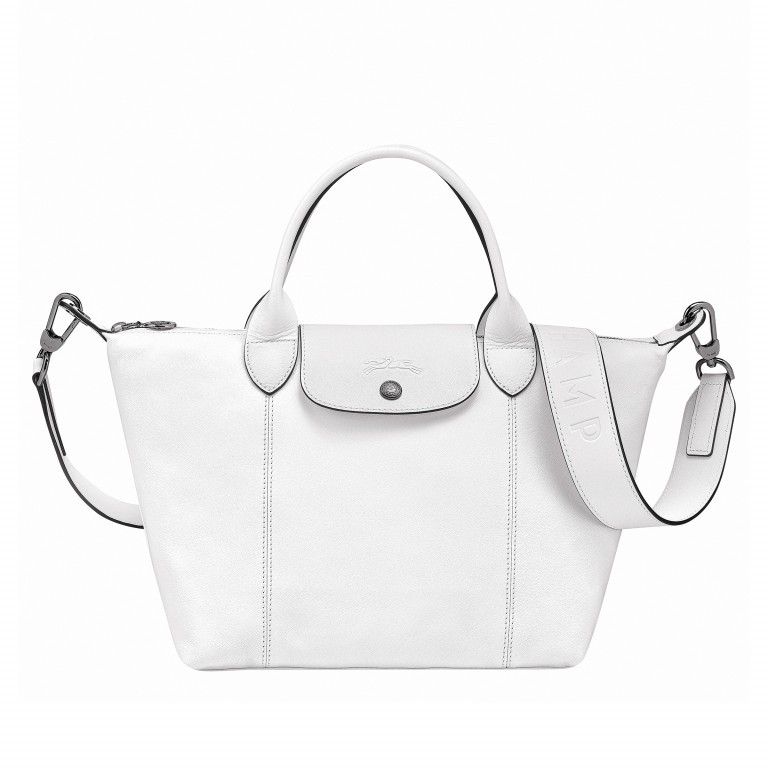 Handtasche Le Pliage Xtra Handtasche S Weiß, Farbe: weiß, Marke: Longchamp, EAN: 3597921819974, Abmessungen in cm: 25x23x16, Bild 1 von 3
