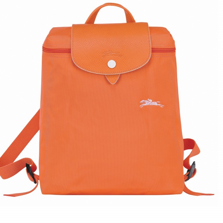 Rucksack Le Pliage Club Rucksack Orange, Farbe: orange, Marke: Longchamp, EAN: 3597921908104, Abmessungen in cm: 26x28x10, Bild 1 von 1